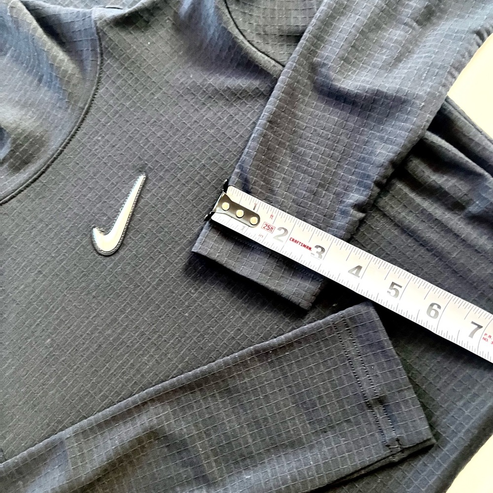 Nike NWT Swoosh Mock Neck Athletic Long Sleeve - Picture 6 of 8